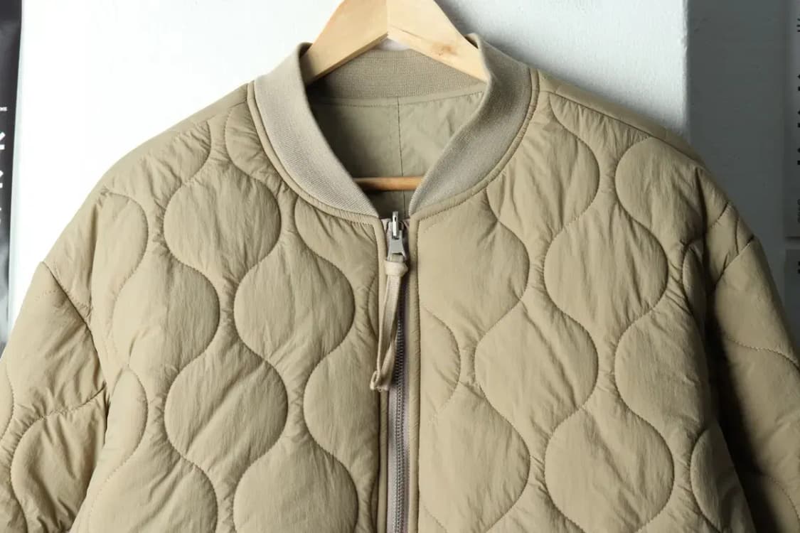 (S-M) 라퍼지스토어 패딩 점퍼자켓 리버시블 봄버 샌드-160EA 상품이미지3