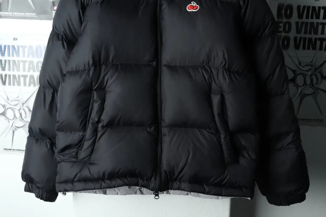 W(S-M) 키르시 패딩 점퍼자켓 리버시블 덕다운 체리-160EB 상품이미지5