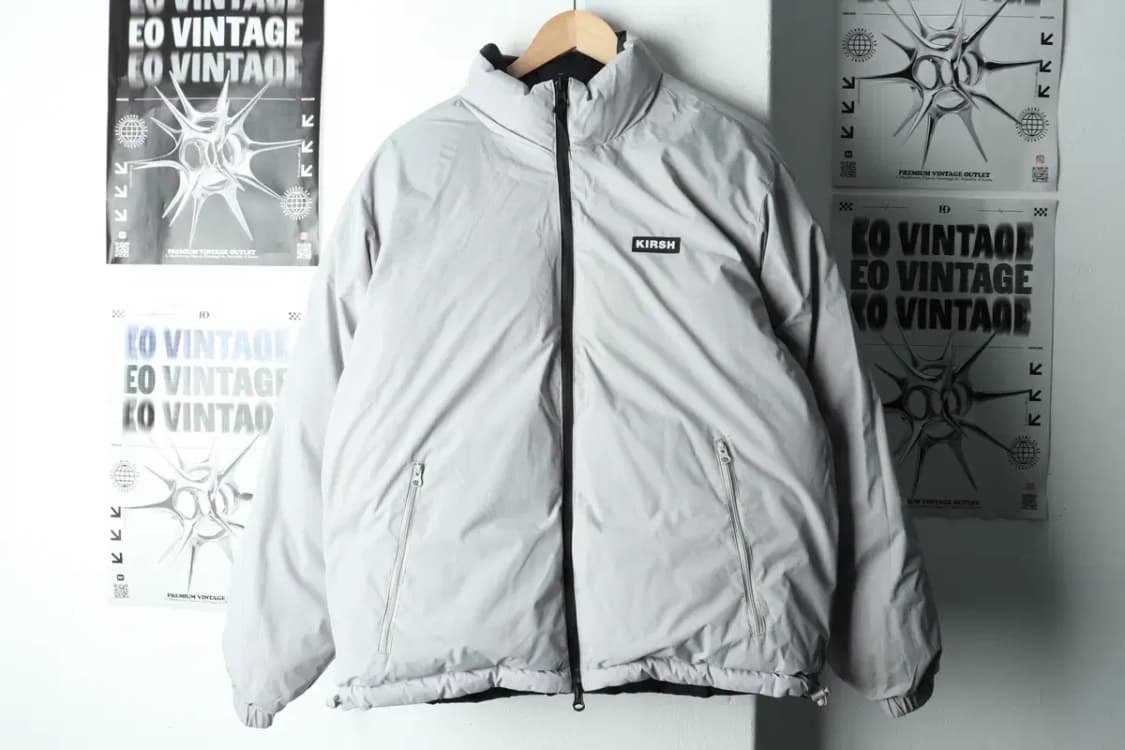 W(S-M) 키르시 패딩 점퍼자켓 리버시블 덕다운 체리-160EB 상품이미지7