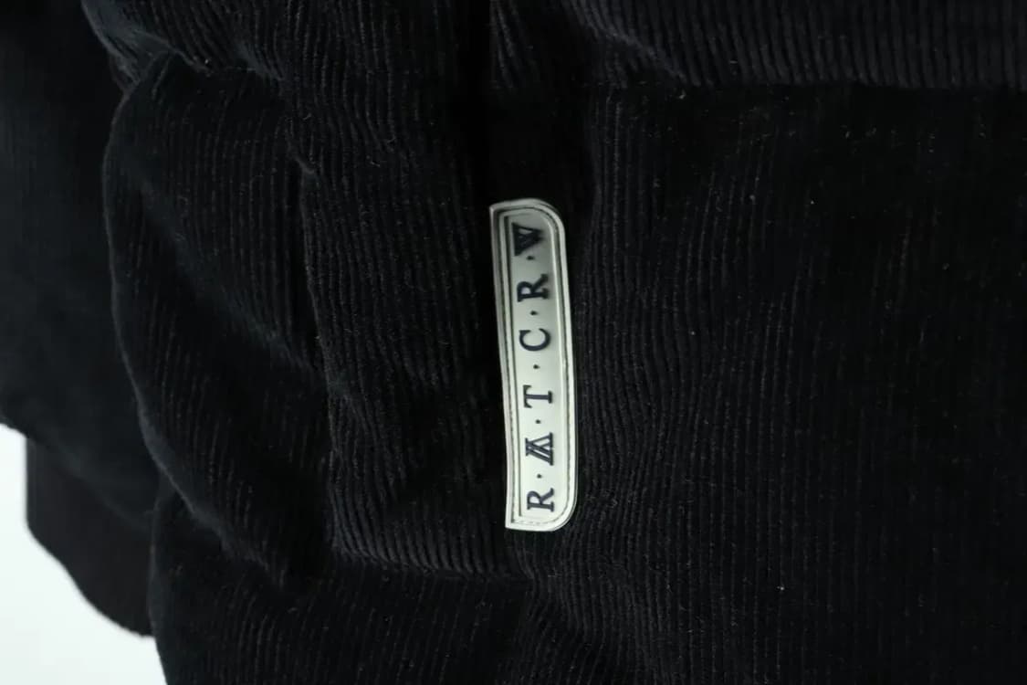 (XL) 로맨틱크라운 패딩 점퍼자켓 덕다운 코듀로이 블랙-160EC 상품이미지7