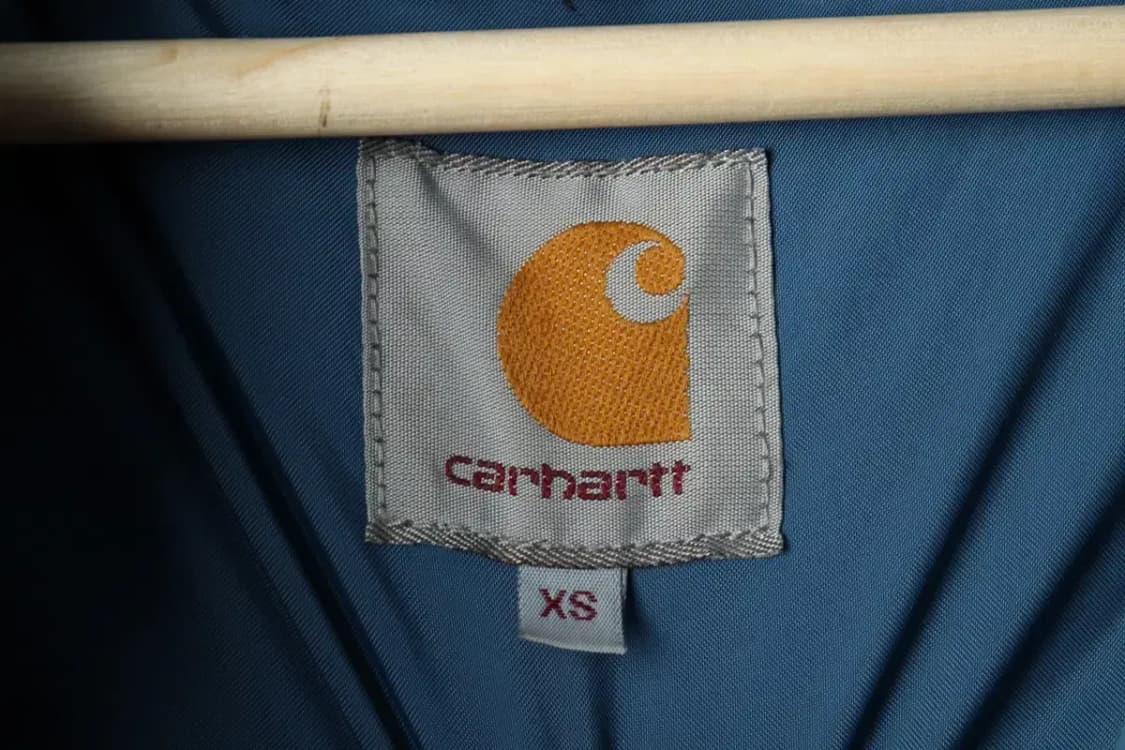 (XS-S) 칼하트 패딩 점퍼자켓 야상 블루 퍼 워크봄버-160EE 상품이미지7