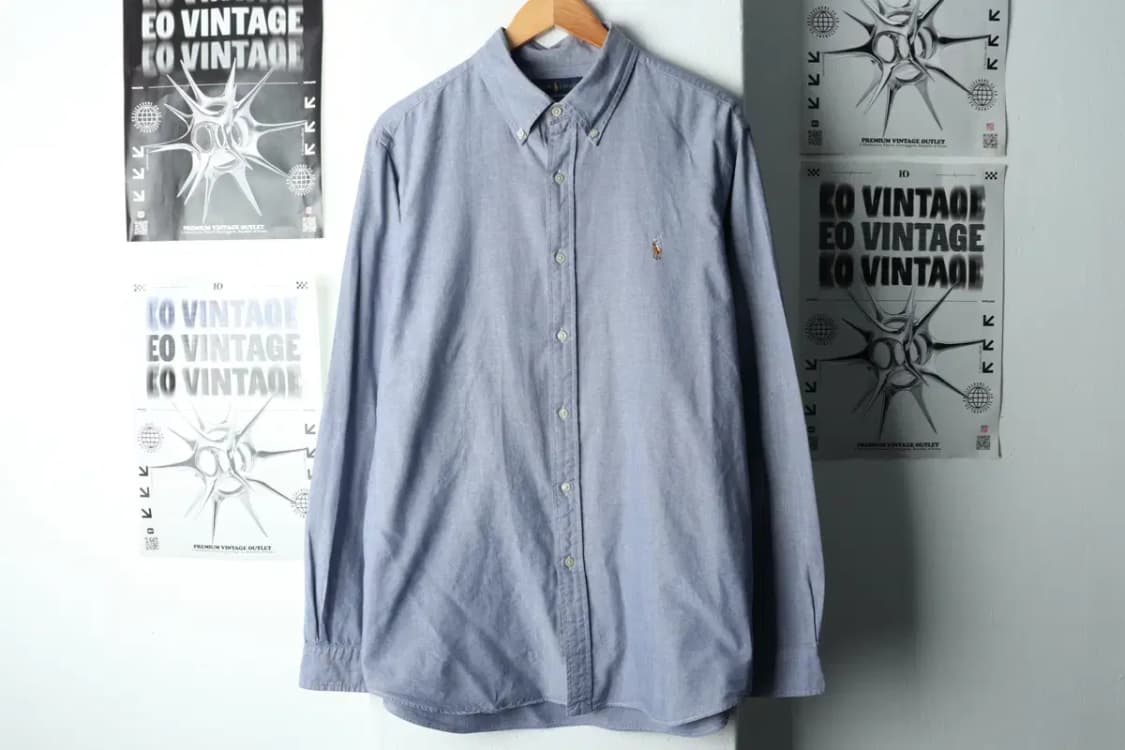 (XL-2XL) 폴로 랄프로렌 셔츠 남방 빅사이즈 블루-160F2 상품이미지2