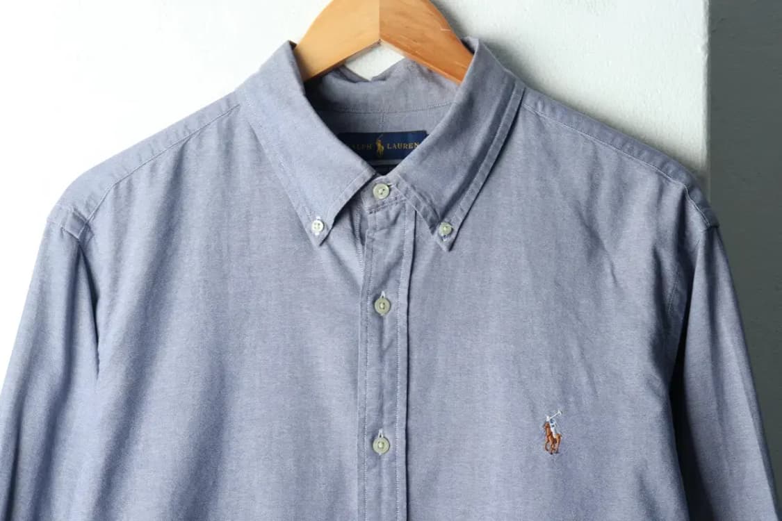 (XL-2XL) 폴로 랄프로렌 셔츠 남방 빅사이즈 블루-160F2 상품이미지3