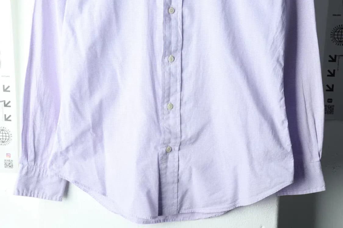 W(S) 폴로 랄프로렌 셔츠 남방 체크 퍼플 포니-160F7 상품이미지4