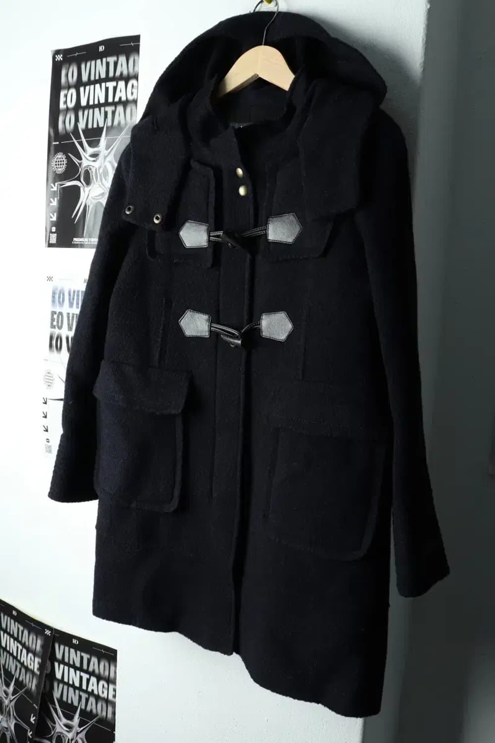 W(M) 질스튜어트 코트자켓 떡볶이 네이비 울-160F8 상품이미지1