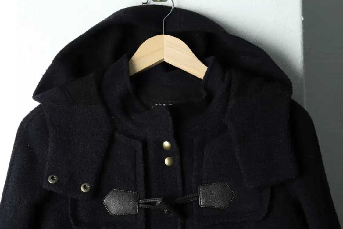 W(M) 질스튜어트 코트자켓 떡볶이 네이비 울-160F8 상품이미지3