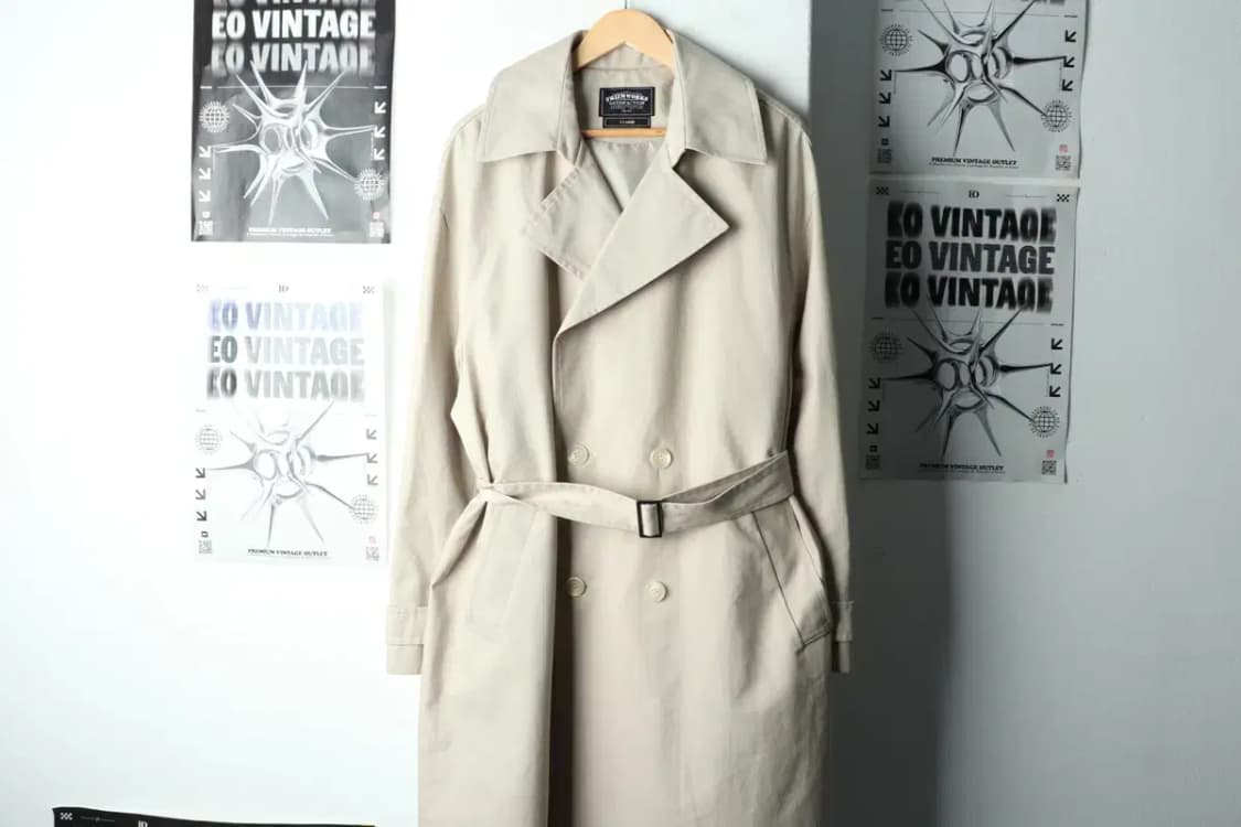 (XL) 프리즘웍스 코트자켓 트렌치 베이지-160FA 상품이미지2