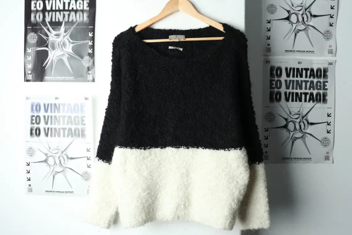 W(M) 에센셜 니트 모헤어 오레오 키치 이태리-1616E 상품이미지2