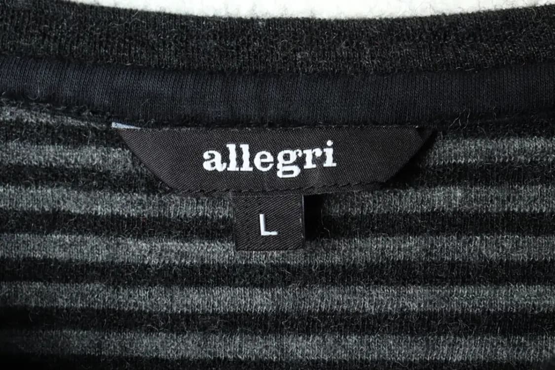 W(L) 알레그리 긴팔티셔츠 다크그레이 울 이태리브랜드-16173 상품이미지5
