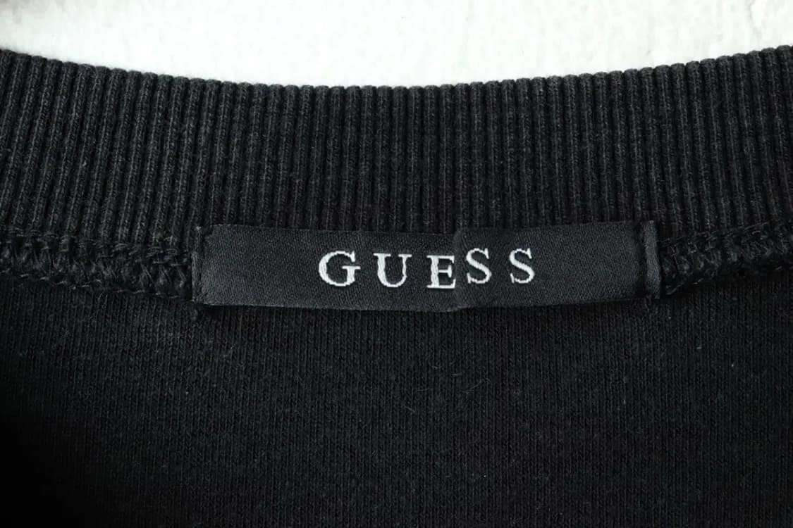 (S) 게스 맨투맨 티셔츠 블랙 올드스쿨-16178 상품이미지6