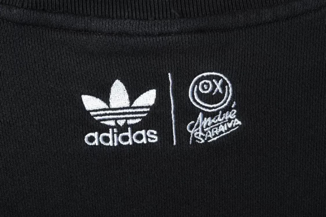 W(S) 아디다스 맨투맨 티셔츠 앙드레사라이바 크롭 한정판-16179 상품이미지6