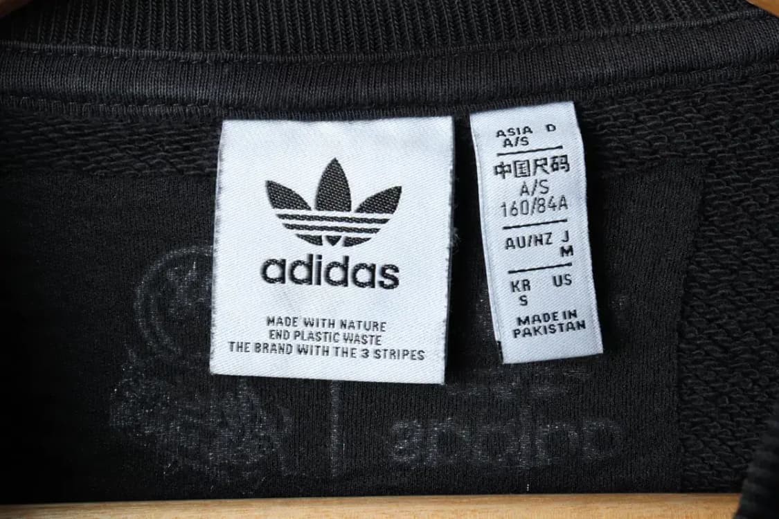 W(S) 아디다스 맨투맨 티셔츠 앙드레사라이바 크롭 한정판-16179 상품이미지7