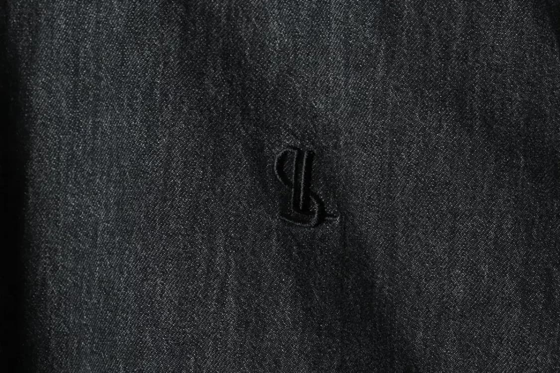 (S-M) 라퍼지스토어 셔츠 남방 워싱 데님 흑청-1617C 상품이미지5