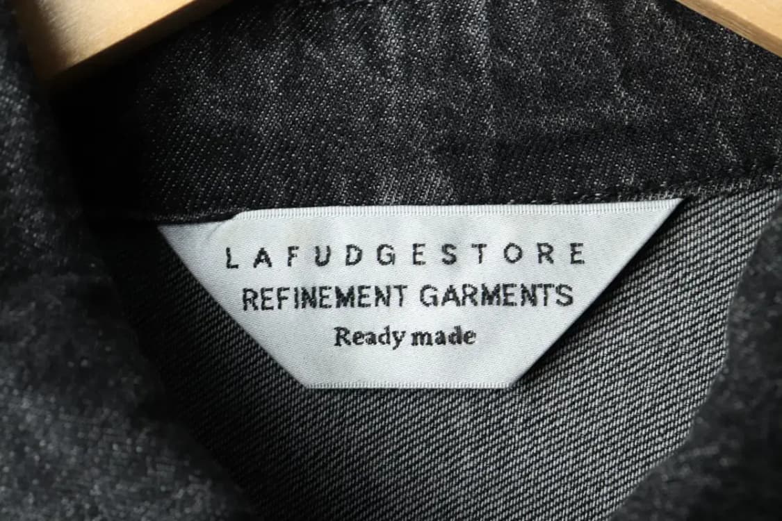 (S-M) 라퍼지스토어 셔츠 남방 워싱 데님 흑청-1617C 상품이미지6