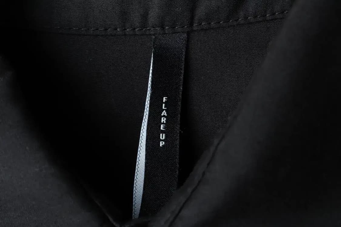 (XL) 플레어업 셔츠 남방 블랙 무지 루즈핏-1617D 상품이미지5