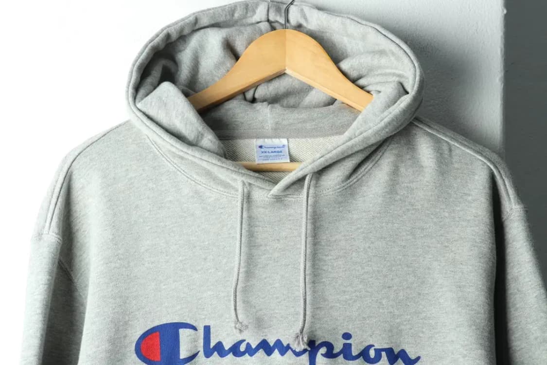 (2XL) 챔피온 후드티셔츠 USA 한정판 빅사이즈 그레이-1617E 상품이미지3