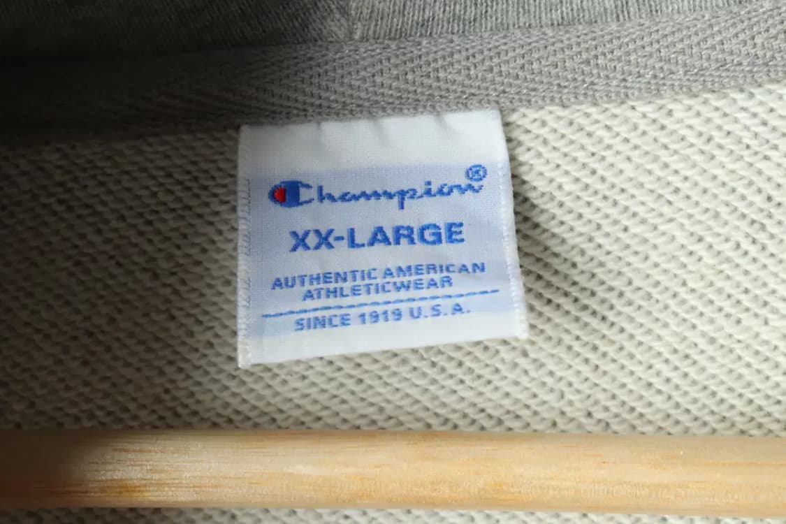 (2XL) 챔피온 후드티셔츠 USA 한정판 빅사이즈 그레이-1617E 상품이미지7