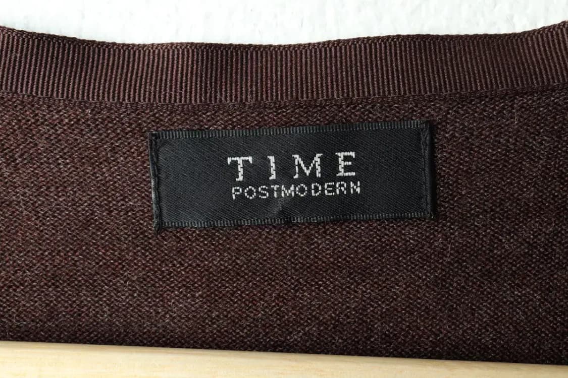 W(S-M) 타임 니트 한섬 7부 브라운-16180 상품이미지5