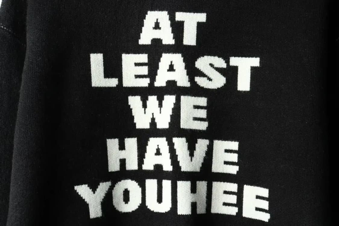 W(F) 유희 니트 크롭 블랙 올드스쿨-16183 상품이미지5