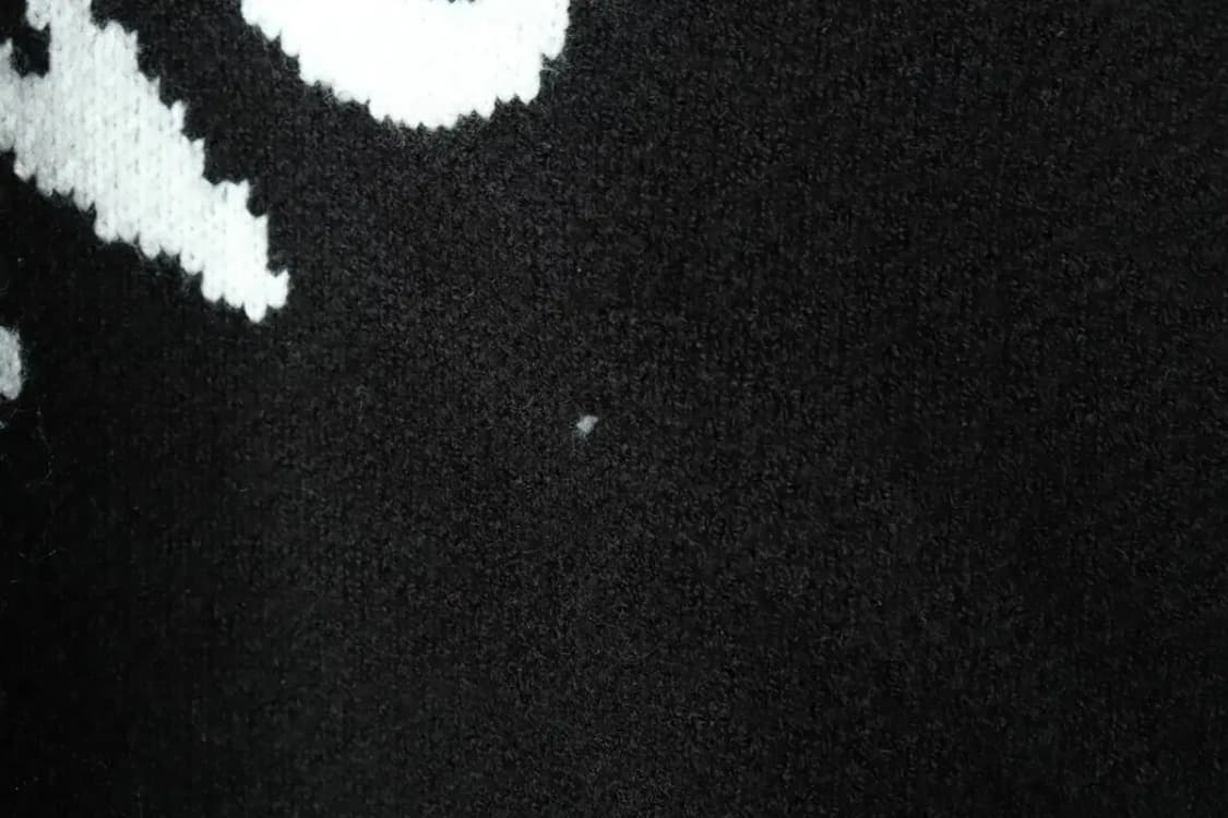 W(F) 러브이즈트루 니트 크롭 블랙 올드스쿨-16184 상품이미지6