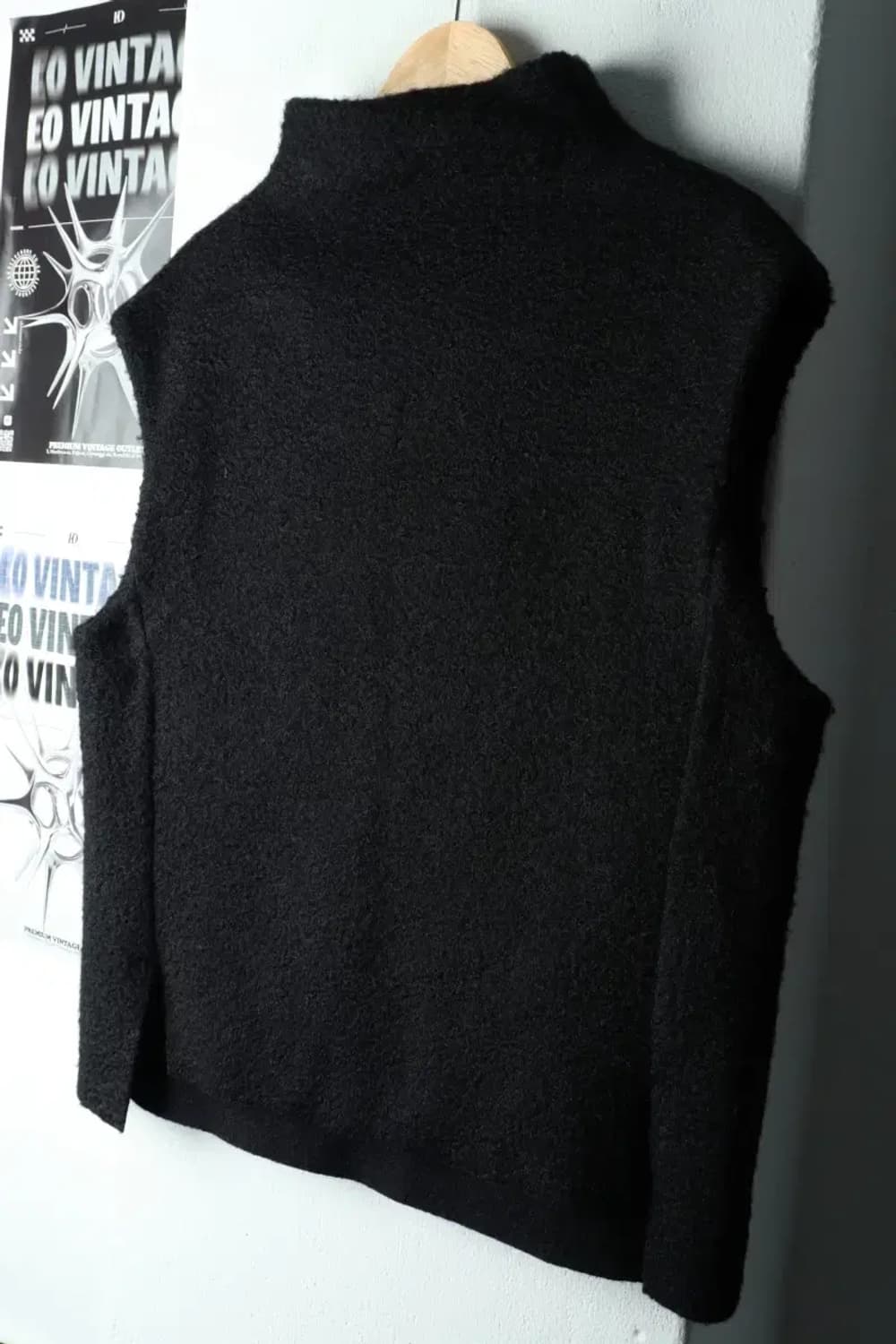 W(M-L) 자라 니트 민소매 블랙 레이어드-16185 상품이미지1