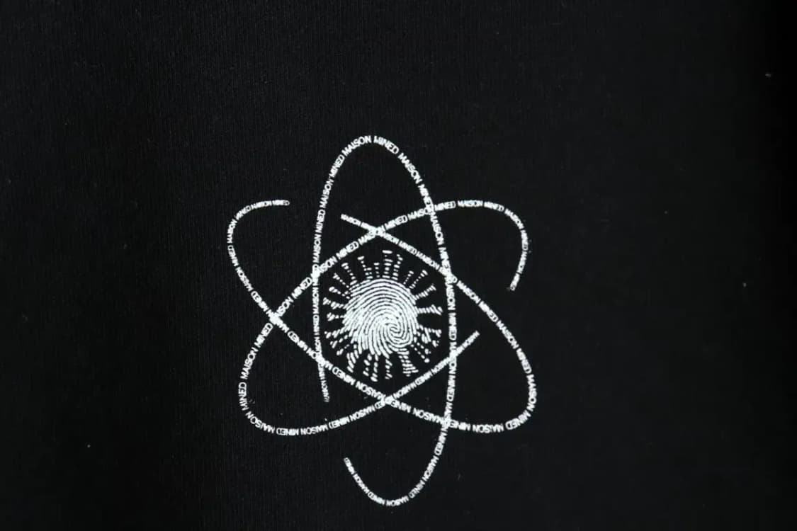 (L) 메종 미네드 맨투맨 티셔츠 터틀넥 블랙 올드스쿨-1618A 상품이미지5