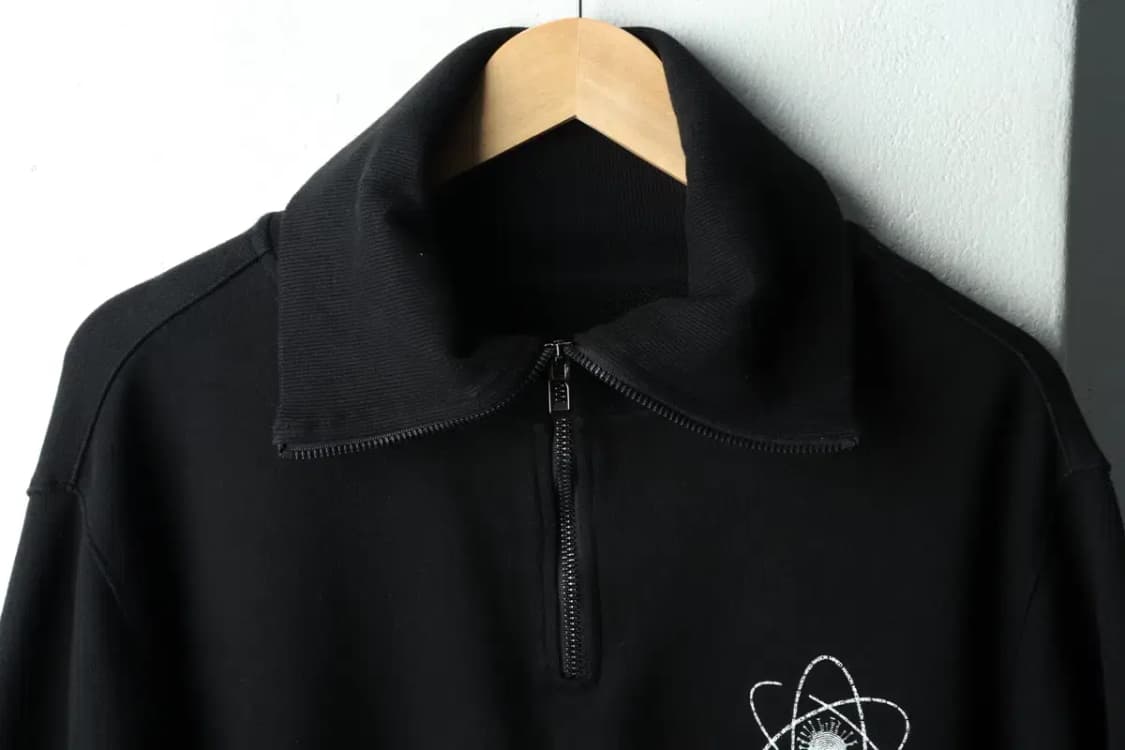 (L) 메종 미네드 맨투맨 티셔츠 터틀넥 블랙 올드스쿨-1618A 상품이미지7