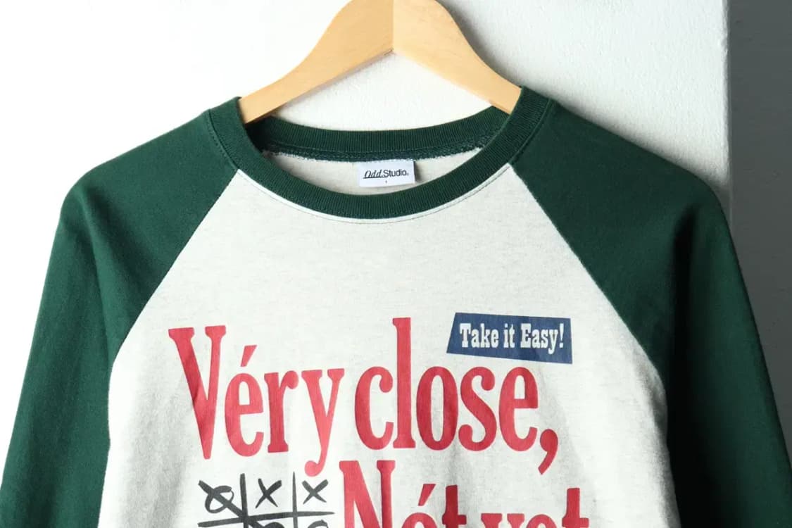 (M-L) 오디디 스튜디오 긴팔티셔츠 나그랑 그린 올드스쿨-1618D 상품이미지3