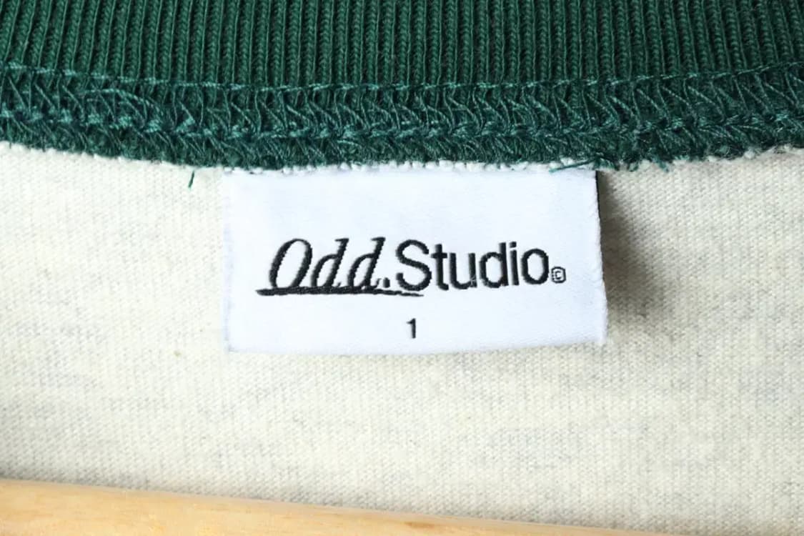 (M-L) 오디디 스튜디오 긴팔티셔츠 나그랑 그린 올드스쿨-1618D 상품이미지6