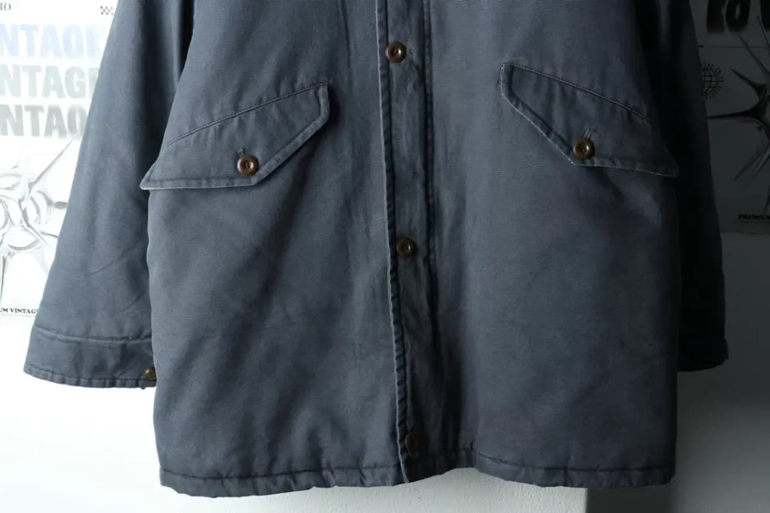 (S-M) 오로 집업 바람막이 점퍼자켓 워크 차콜 누빔-16190 상품이미지4