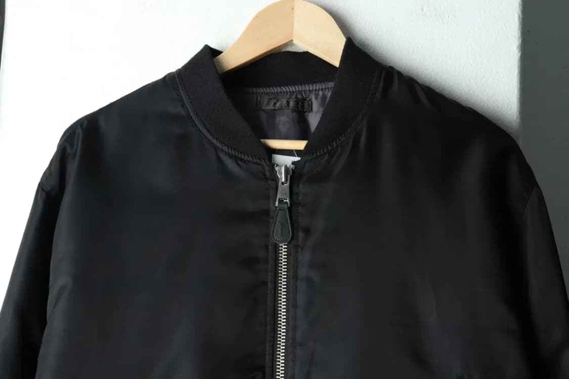 (M-L) 제멋 집업 바람막이 점퍼자켓 항공 마원 블랙 Ma1-16192 상품이미지3