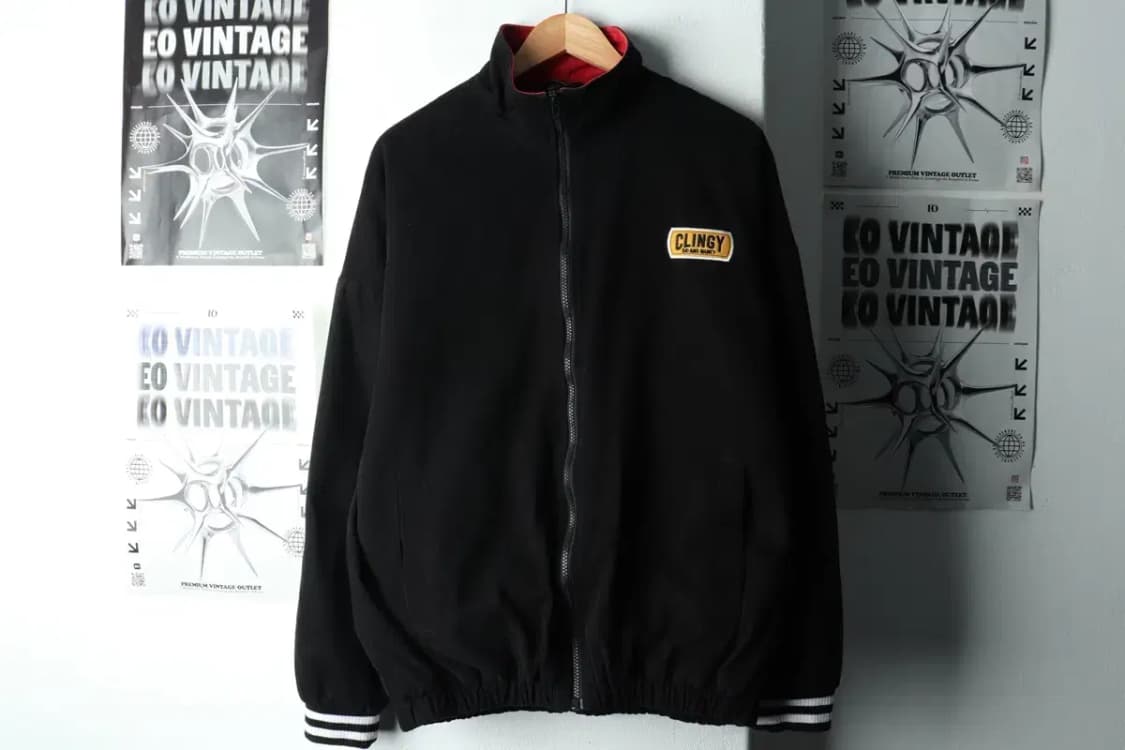 (L) 집업 바람막이 점퍼자켓 블랙 봄버 올드스쿨-16193 상품이미지2