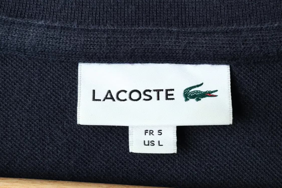 (XL) 라코스테 맨투맨 티셔츠 사용감 네이비 올드스쿨-161D0 상품이미지6