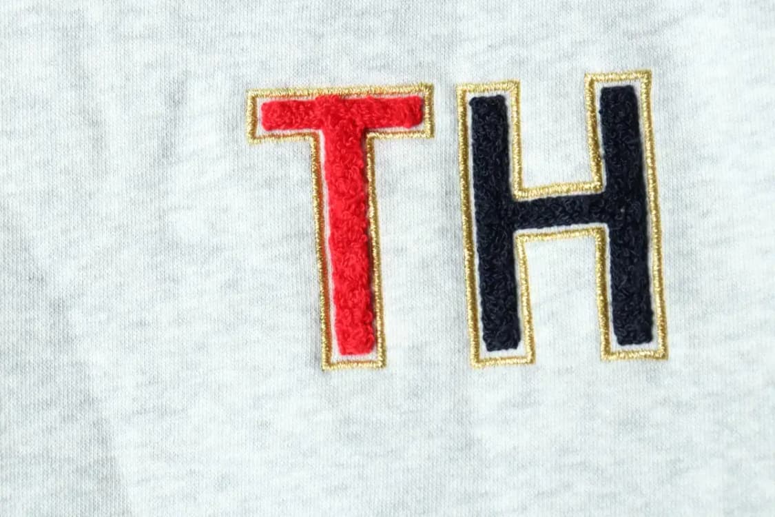 W(L-XL) 타미힐피거 맨투맨 티셔츠 반폴라 나그랑 멜란지-161D1 상품이미지5