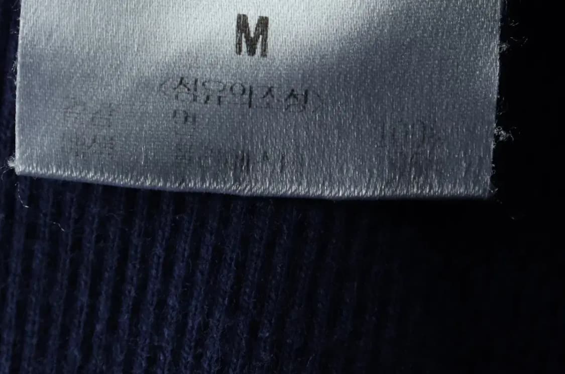 W(M-L) 럭키슈에뜨 맨투맨 티셔츠 사용감 나그랑 네이비-161D4 상품이미지7