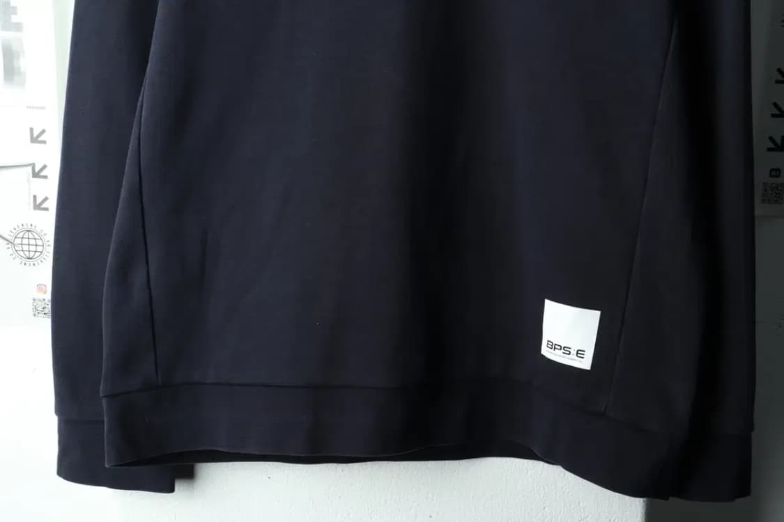 (XL) 빈폴 맨투맨 티셔츠 무지 네이비-161D5 상품이미지4