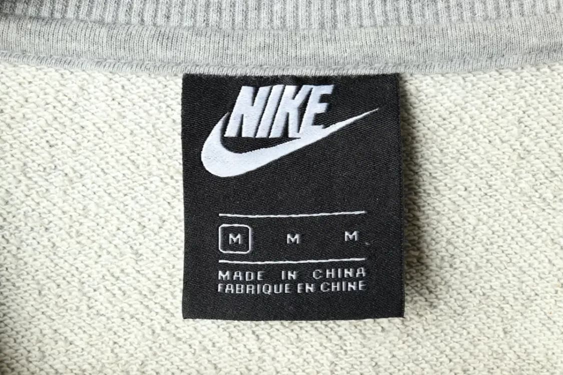 (M-L) 나이키 맨투맨 티셔츠 크루넥 그레이 올드스쿨-161D6 상품이미지6