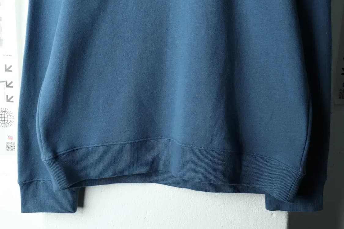 W(L-XL) 타미힐피거 맨투맨 티셔츠 블루 기모 빅로고-161D7 상품이미지4