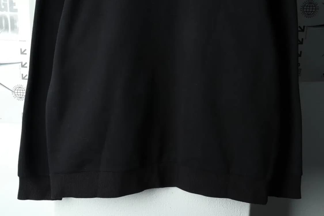 (2XL) 리복 맨투맨 티셔츠 빅사이즈 블랙 기모 올드스쿨-161D8 상품이미지4