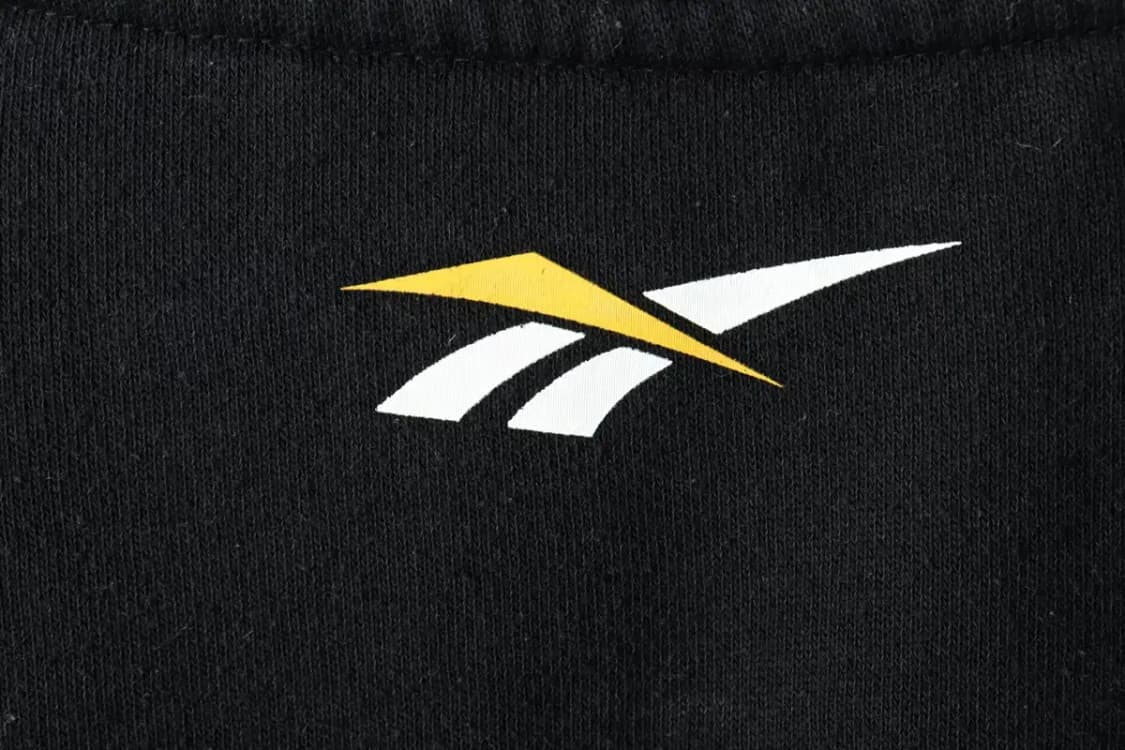 (2XL) 리복 맨투맨 티셔츠 빅사이즈 블랙 기모 올드스쿨-161D8 상품이미지6