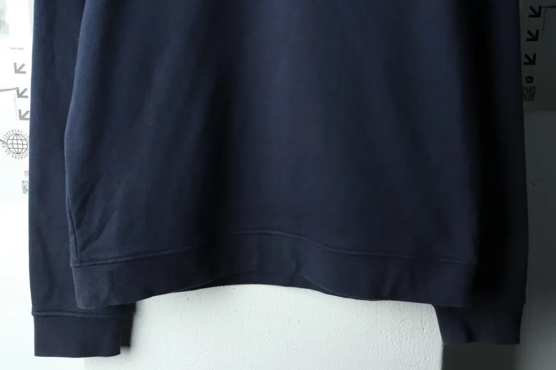 (XL-2XL) 라코스테 맨투맨 티셔츠 빅사이즈 네이비 기모-161DA 상품이미지4