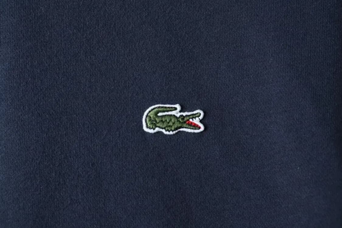 (XL-2XL) 라코스테 맨투맨 티셔츠 빅사이즈 네이비 기모-161DA 상품이미지5