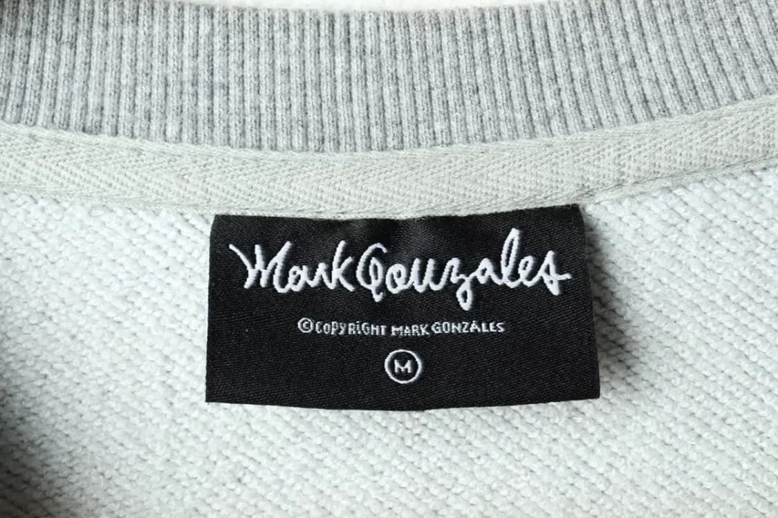 (XL-2XL) 마크곤잘레스 맨투맨 티셔츠 약기모 그레이-161DB 상품이미지7