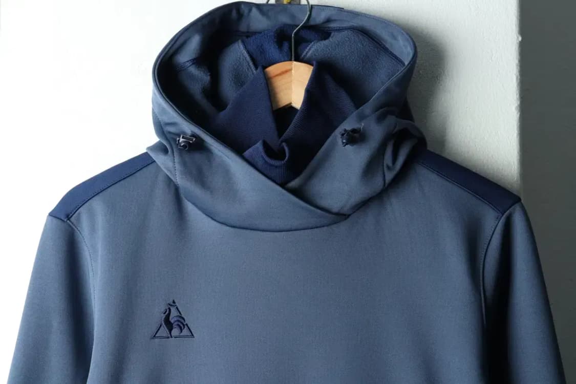 (L) 르꼬끄 후드집업 블루 폴리 기모-16195 상품이미지3