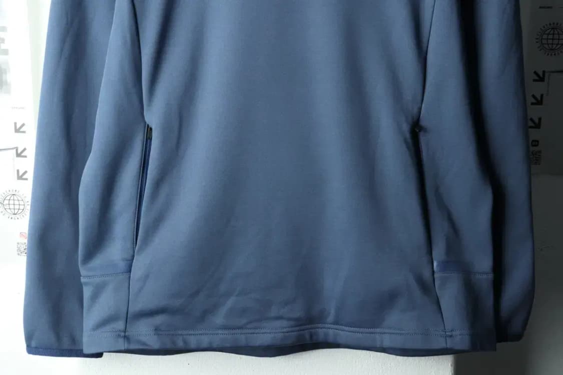 (L) 르꼬끄 후드집업 블루 폴리 기모-16195 상품이미지4