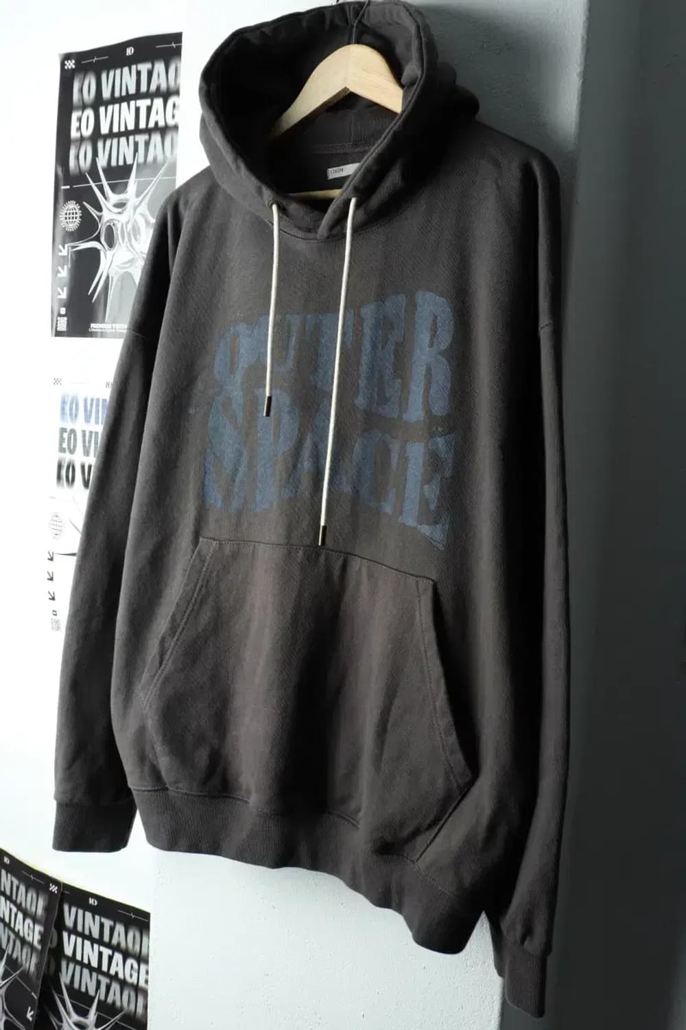 (XL-2XL) 에즈카톤 후드티셔츠 그레이 올드스쿨-16197 상품이미지1
