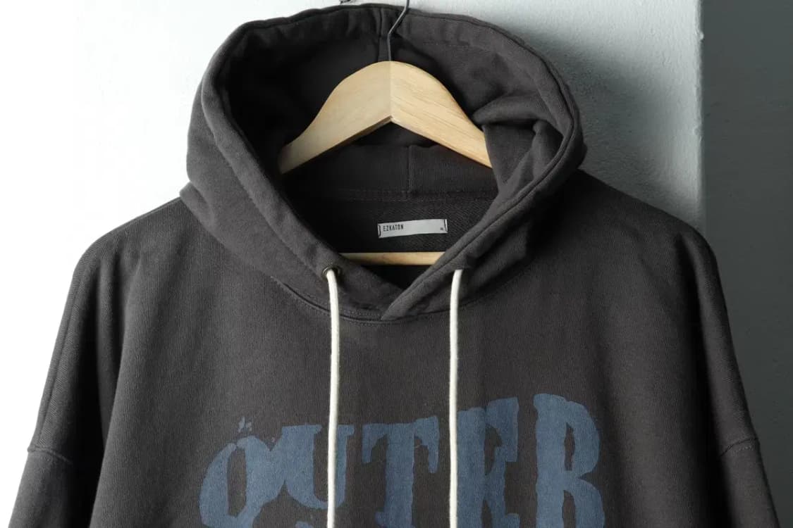(XL-2XL) 에즈카톤 후드티셔츠 그레이 올드스쿨-16197 상품이미지3