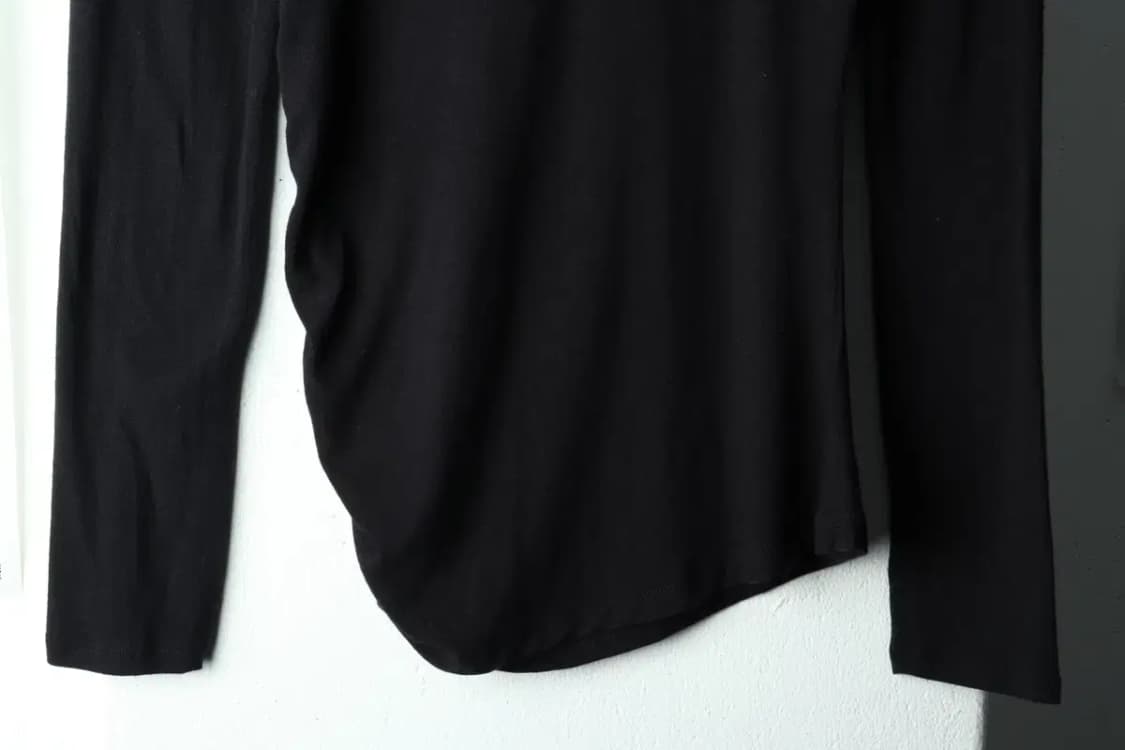 W(S-M) 자라 니트 블랙 무지 슬림핏-1619D 상품이미지4