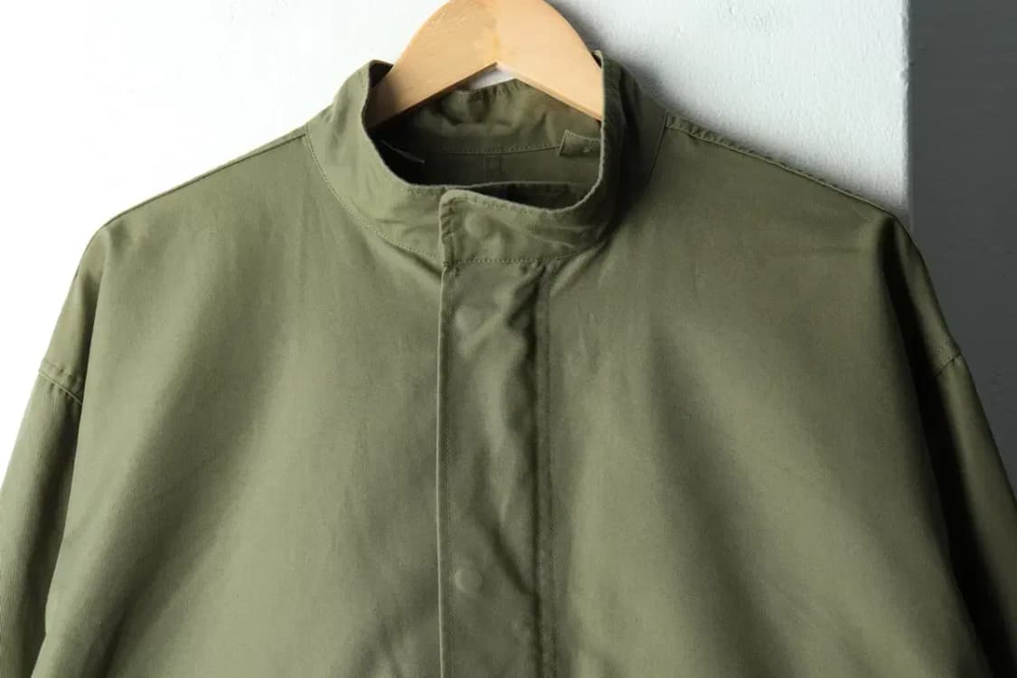 (M-L) 유니폼 브릿지 집업 바람막이 점퍼자켓 크롭 카키-161A0 상품이미지3