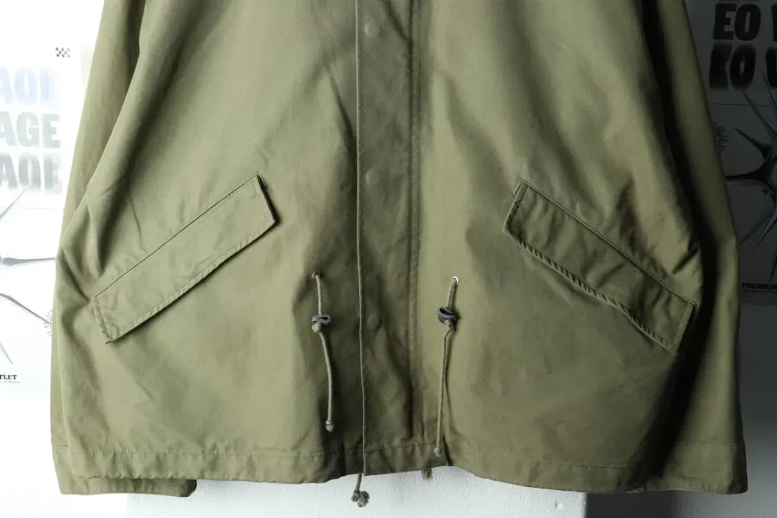 (M-L) 유니폼 브릿지 집업 바람막이 점퍼자켓 크롭 카키-161A0 상품이미지4